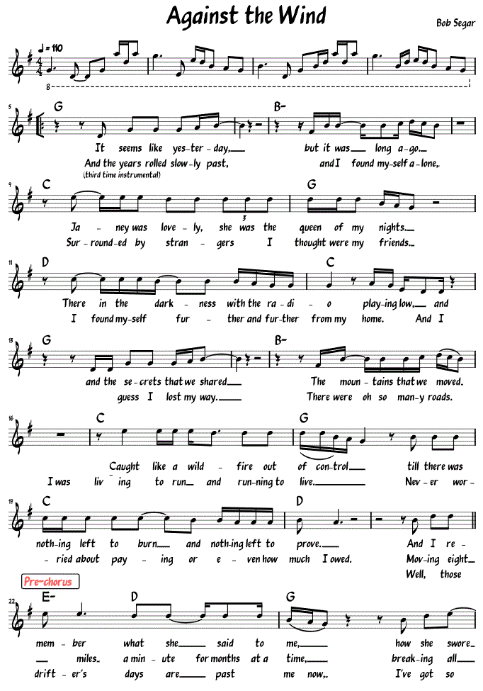 Sheet Music